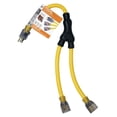 thumbnail image 2 of Prime - Power splitter - NEMA 5-20 (R) to NEMA 5-20 (P) - 61 cm - yellow, 2 of 4