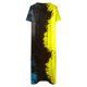 thumbnail image 4 of ICHUANYI Clearance Women's Summer Casual V-Neck Buttons Short Sleeve With Pocket Printed Dresses(Yellow, L) ICHUANYI WER2023080816525, 4 of 4
