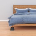 thumbnail image 3 of Whynonap Elevadores de cama de 4 pulgadas, juego de 6 elevadores de cama resistentes, elevadores de muebles de hasta 3000 libras para sofá y mesa, color negro, 3 of 5