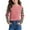 Pink, variant on BRGZLK Kids Fall T-Shirts Cute Leopard Print Raglan Long Sleeve Tee Loose Round Neck Pullover Base Tops Black 7-8 Years