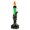 Green 21X6X6cm, variant on SUYOLL Ornaments Candlestick Candle Holders 21cm Halloween Flame Candle Light With Light Hand Candlestick Bar Atmosphere Decoration White Green Selfless Figurine