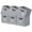 Grey, variant on DECOMOMO Fabric Storage Bin | Cube Storage Bin | Closet Organizers | Set of 6, Beige