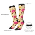 thumbnail image 4 of Sikiie Donuts Knee Socks, High Socks Long Stretchy Sock Women Knee High Stocking, Long Socks for Women, 4 of 6