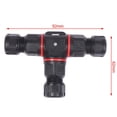 thumbnail image 2 of 3 Way T Pole Core Joint Outdoor IP68 Waterproof Electrical Cable Wire Connector, 2 of 8