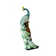 thumbnail image 5 of QSTDGVPW Peacock Statue Decor Decorative Resin Sculpture for Countertop Indoor Office Blue, 5 of 9