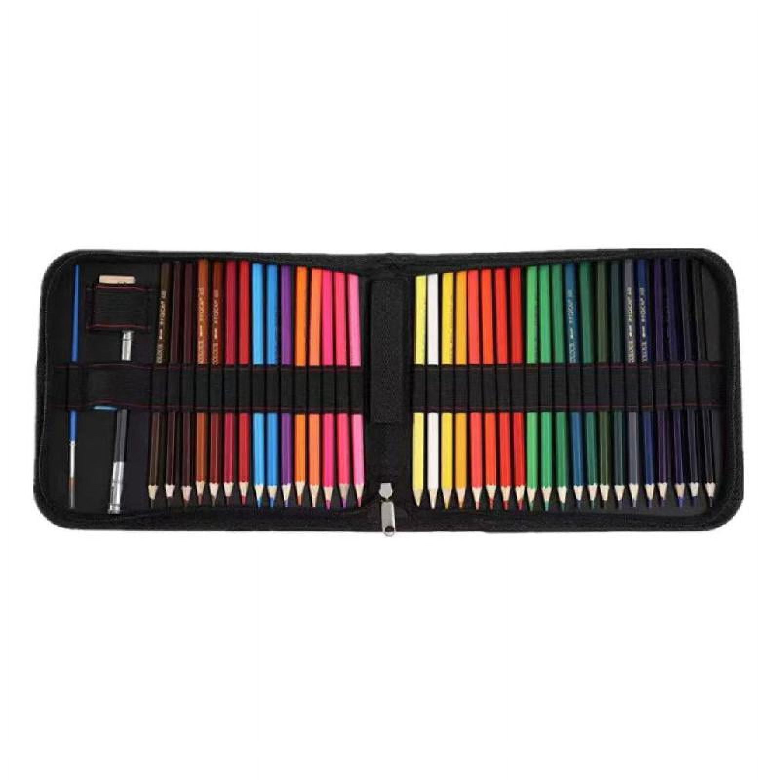 HOTYA 36/48/50/72 Colors Water Soluble Color Lead Paint Brush Pencil Hand-painted Watercolor Drawing Sketching Kit