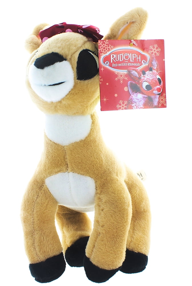 vintage rudolph the red nosed reindeer stuffed animal