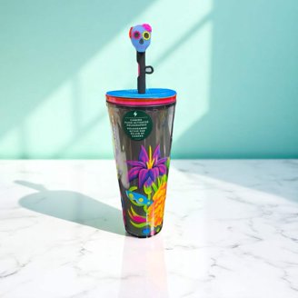 Starbucks Limited Edition Summer 2024 White Pearl Marble Floral