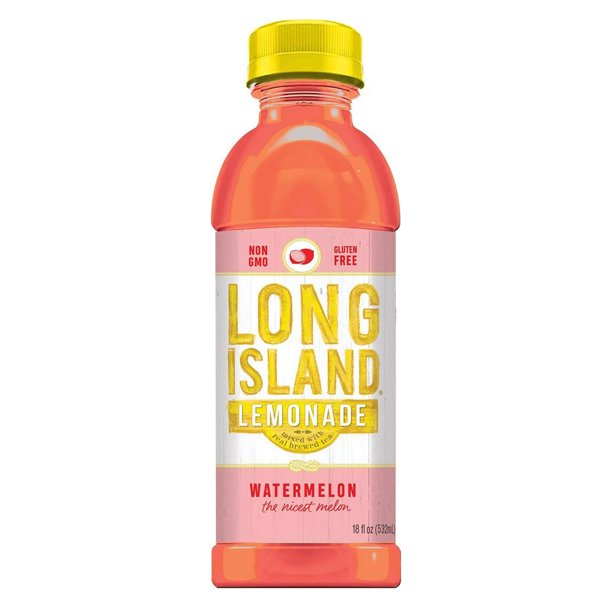 Long Island Lemonade Watermelon 18 oz Plastic Bottles Pack of 12