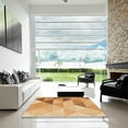 thumbnail image 7 of Ahgly Company Machine Washable Indoor Rectangle Transitional Yellow Orange Area Rugs, 5' x 8', 7 of 7