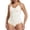 #635-White, variant on Women's Bodysuit, Solid Color Backless Tight Shapewear with Open Crotch for Body Shaping and Daily Wear