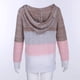 thumbnail image 5 of Sudadera con capucha para mujer Suéteres Bloque de color Sudaderas de manga larga Salón Sudadera con capucha Tops Rosa grande Jormftte WMZY-673-18, 5 of 7