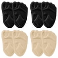 thumbnail image 1 of 4 pares de plantillas cómodas para zapatos, almohadillas adhesivas antideslizantes, almohadillas para zapatos, almohadillas para pies, 1 of 5