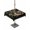 Black Pink, variant on Outdoor Tablecloths with Umbrella Hole & Zipper, Black Flowers 60 x102 Inch Rectangle Tablecloths, Spring Floral Elegant Pastoral Vintage Waterproof Table Cloth, Patio/Pool/Picnic Table Covers