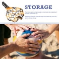 thumbnail image 3 of Raindrops 2Pcs Volleyball Mesh Bag Large Inner Space Sports Balls Carry Net Assorted Color, 3 of 5