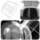 thumbnail image 3 of KALLORY 12Ud Base Plástica Transparente Para Soporte De Gorras Ideal Para Almacenar Y Mantener Forma, 3 of 8