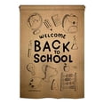 thumbnail image 2 of Breeze Decor 15106 School & Education Welcome Back Burlap 2-Sided Vertical Impression House Flag - 28 x 40 in., 2 of 2