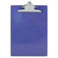 thumbnail image 2 of Recycled Plastic Clipboard W/ruler Edge, 1" Clip Cap, 8.5 X 11 Sheets, Purple | Bundle of 5, 2 of 3
