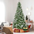 thumbnail image 2 of Costway 9 FT Artificial Christmas Tree Hinged Xmas Tree with 1871 Branch Tips 690 Lights, 2 of 10