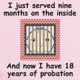 thumbnail image 2 of CafePress - 18 Years Of Probation Body Suit - Baby Light Bodysuit, Size Newborn - 24 Months, 2 of 4