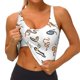 thumbnail image 3 of Fotbe Snake Sujetador Deportivo Largo sin Aros para Mujer con Almohadillas y Soporte Medio, Transpirable y Absorbente, Camiseta Tipo Chaleco o Tank Top-Large, 3 of 8