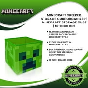 Minecraft Creeper Storage Cube Organizer, Green