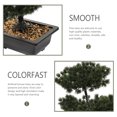 thumbnail image 3 of SHISUYAN 1Pcs Fake Bonsai Tree Realistic Bonsai Non Fading No Trimming For Hotel Lobby Decor 43 00X23 00X14 00Cm, 3 of 8