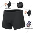thumbnail image 3 of Men Cycling Underwear Shorts Breathable Padded Gel MTB Biking Shorts, 3 of 8