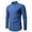 Blue, variant on Elastic Shirt New Men's Business and Leisure Long Sleeved Shirt Slim Fit Professional Dress Best-selling Seasonal Style