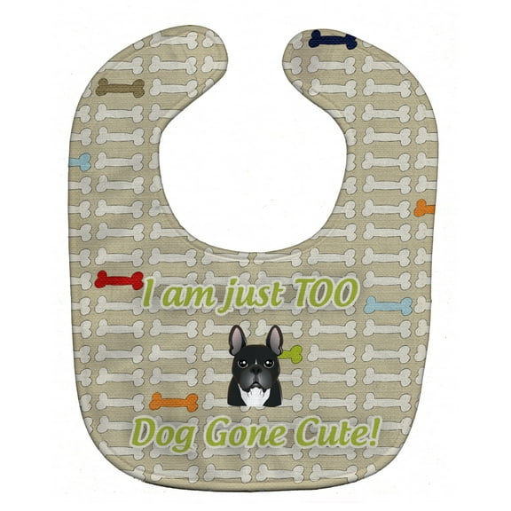 Too Cute French Bulldog Baby Bib