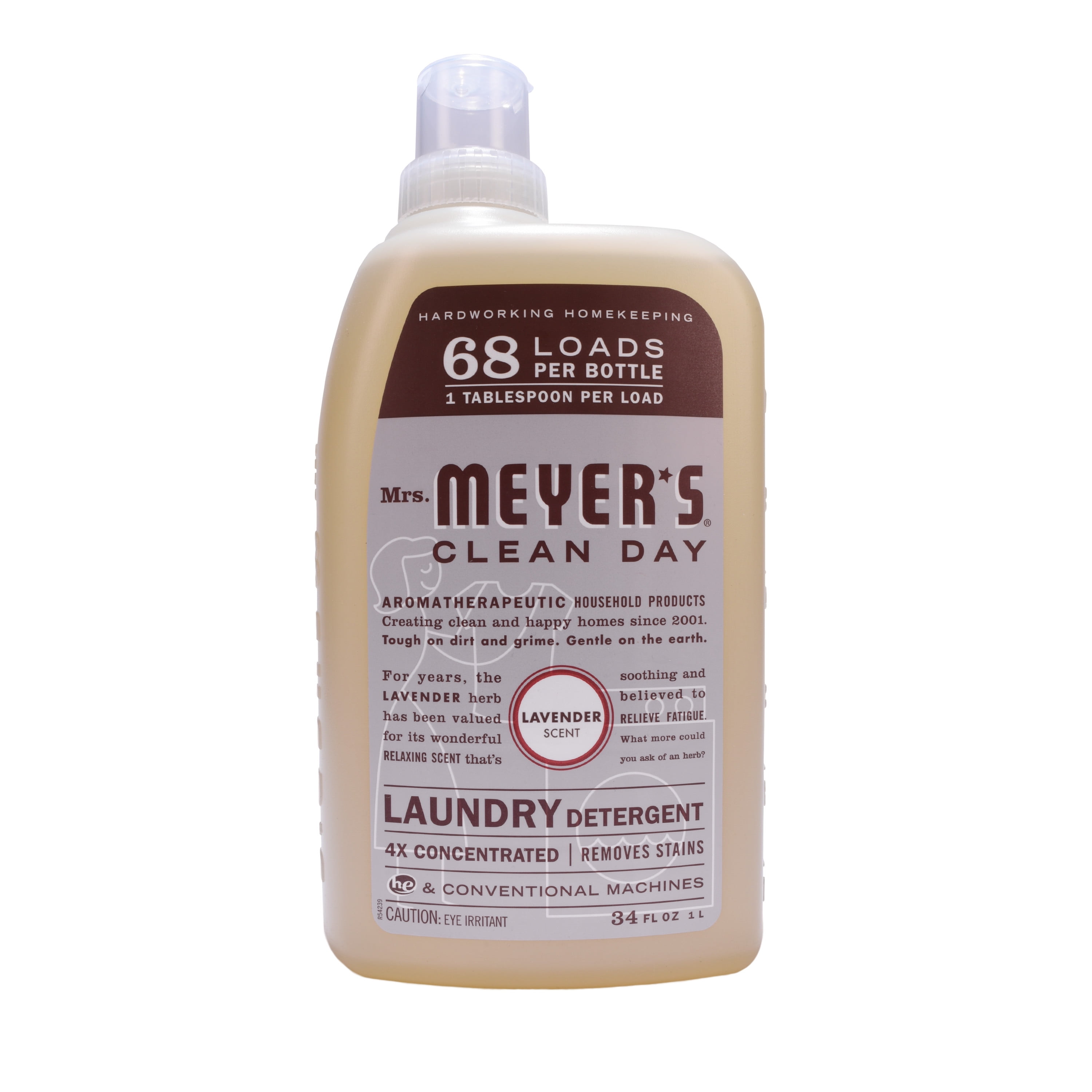 Mrs. Meyer´s Clean Day Laundry Detergent Concentrated, Lavender, 34 fl