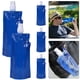 thumbnail image 4 of Plegable Portátil para Exteriores Botella Plegable Montañismo Senderismo Acampada Ciclismo Potable Anillo Azul (700ML), 4 of 8