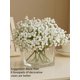 thumbnail image 1 of Artificial Flower Single Stem With Multiple Heads, Home Decoration Baby's Breath, 1 of 4