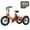 Orange, variant on Mooncool Electric Tricycle for Kids , 3 Wheels 16"x3" Fat Tire Tricycle Electric Trike Cruiser Bicycle, 250W Aluminum Frame Electric Trikes Etrike with 10.4Ah Removable Battery and Rear Basket,UL2849