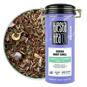 Tiesta Tea - Cocoa Mint Chill, Loose Leaf Chocolate Peppermint Herbal Tea, No Caffeine, Hot & Iced Tea, 3 oz Tin - 50 Cups, Natural Flavors, Stress Relief, Herbal Tea Loose Leaf