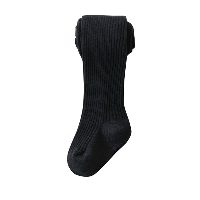 FAIWAD Collants de Danse Ballet pour Bébé Fille Bas en Coton Tricoté Extensible