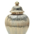 thumbnail image 2 of DOLITY Ceramic Ginger Jar Desktop with Lid Porcelain Storage Jar Floral Arrangement Pot L, 2 of 3