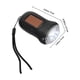 thumbnail image 2 of Luxshiny Recargable De Plástico Negro Con Manivela Para Emergencias, 2 of 7