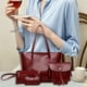 thumbnail image 4 of Bolsos de Mujer de Moda, Bolso Multifuncional de Gran Capacidad, Conjunto de Cuatro Piezas, Bolso de Mano, Bolso Bandolera Que Combina Practicidad y Moda., 4 of 7
