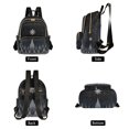 thumbnail image 2 of JIALIOU Mini Backpack Purse for Women Quilted Casual Daypack Small Travel Shoulder Bag, Christmas Tree under Stars Night, 2 of 7