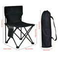 thumbnail image 3 of Portable Folding Chair, Lightweight Backrest Chair, Easy Setup, Multi-Purpose Design, for Outdoor Activities, Camping & Picnicking, Durable Aluminum Frame, for Family & Friends, Compact Storage,, 3 of 9