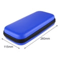 thumbnail image 2 of Estuche rígido con 5 ranuras para cartuchos de juego para Switch Blue, 2 of 9