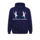 thumbnail image 3 of Deja de mirarme las tetas. Divertidas tetas de patas azules. Sudaderas masculinas caprichosas. Sudaderas con capucha de estilo sencillo. Ropa ajustada de manga larga., 3 of 5