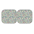 thumbnail image 7 of Balery 2 Piece Rose Flowers Car Windshield Sun Shade|Foldable Front Windshield Shade for Car Front Window for Most Sedans SUV Truck-Small, 7 of 7