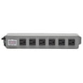 thumbnail image 3 of Tripp Lite Waber 6-Outlet Industrial Power Strip, 6' Cord, Gray, 3 of 7