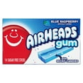 thumbnail image 6 of Airheads Candy, Chewing Gum, Blue Raspberry, Sugar Free, 14 Regular Size Sticks (12 Pack), 6 of 10