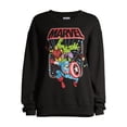thumbnail image 6 of Juniors License Leaping Avengers Pullover Sweatshirt, 6 of 6