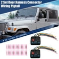 thumbnail image 2 of Unique Bargains Car Door Harness Connector Wiring Pigtail Replacement for Jeep Grand Cherokee 5013961AA S1960, 2 of 6