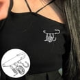 thumbnail image 3 of Broche con temática occidental, Clip para suéter, cárdigan para mujer, Clip para chal, Pin de seguridad para Collar, 3 of 8