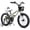 Army Green, variant on Glerc Rover Kids Bike 14 Inch Boys Bike for 3-5 Years Old Children, Kids Bicycle with Water Bottle & Basket & Training Wheels, Blue